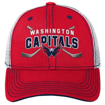 Dětská kšiltovka Washington Capitals NHL Lockup Meshback Adjustable