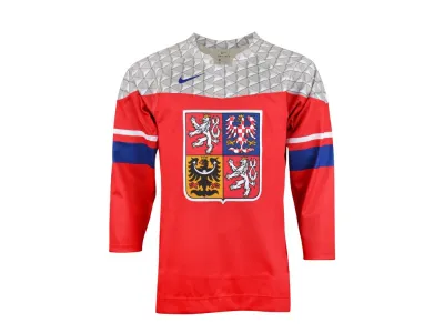Dres české hokejové reprezentace NIKE IIHF World Championships replica - červený Velikost: S