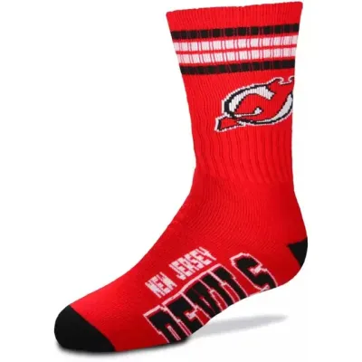 Dětské Ponožky New Jersey Devils NHL 4 Stripes Crew