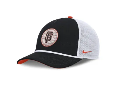 Pánská kšiltovka San Francisco Giants MLB Primetime Dri-Fit Rise Structured 5 Panel Trucker Cap černá Velikost: S/M