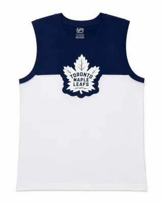 Dětské tílko Toronto Maple Leafs White Stripe Velikost: Dětské S (122 – 134)