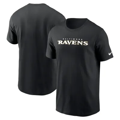 Tričko Baltimore Ravens NFL Primetime Wordmark Essential Velikost: S