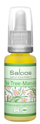 Saloos Bio regenerační obličejový olej Tea tree – manuka Objem: 20 ml