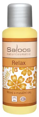 Saloos Relax - Bio tělový a masážní olej Objem: 125 ml