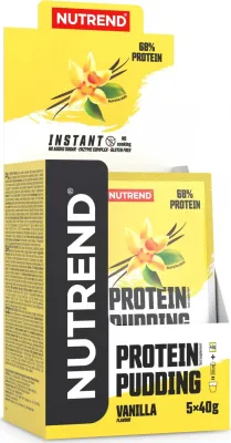 NUTREND Protein Pudding, 5x 40 g vanilka