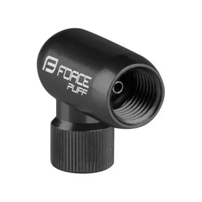 inflátor CO2 FORCE PUFF hliníkový, černý