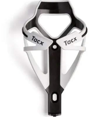 košík láhve TACX DEVA, karbon-kompozit, černo-bílý