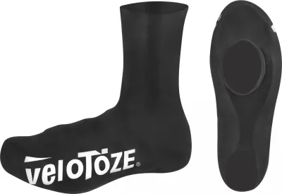 návleky treter VELOTOZE ROAD latex vysoké, černé Velikost: S