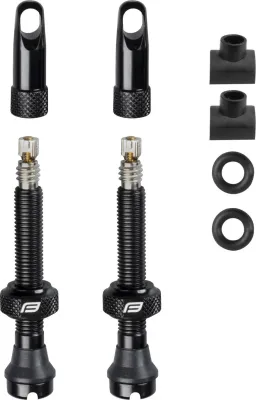 ventilky FORCE pro bezdušový systém 2xFV 44mm,čern