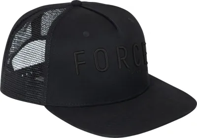 kšiltovka FORCE TRUCKER LOGO 3D, černá