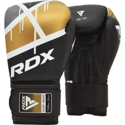 RDX EGO F7 Boxerské rukavice, černá, velikost 16