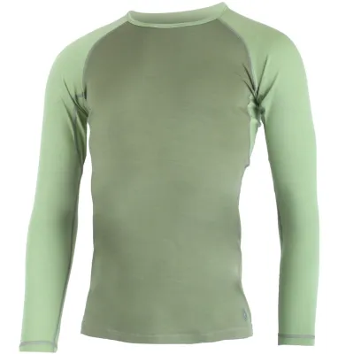 Lasting pánské merino triko MARIO 6016 zelené Velikost: M