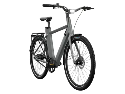 Crivit Městské elektrokolo X.3 Belt Drive (Ash Grey)
