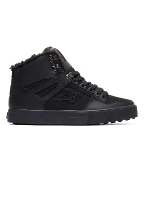Dc shoes pánské zimní boty Pure WC High-Top Winter Black / Black / Black | Černá | Velikost 10,5 US