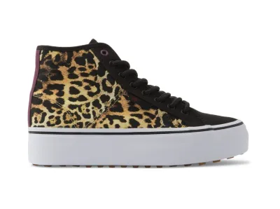 Dc shoes dámské boty Manual HI WNT Black / M Gold | Černá | Velikost 6,5 US