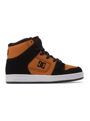 Dc shoes dětské boty Manteca 4 Hi Wheat / Black | Černá | Velikost 5,5 US