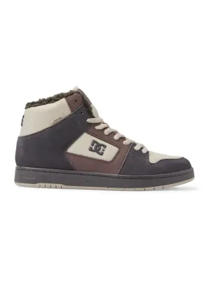 Dc shoes pánské boty Manteca 4 Hi Dark Grey / Light Grey | Šedá | Velikost 10 US