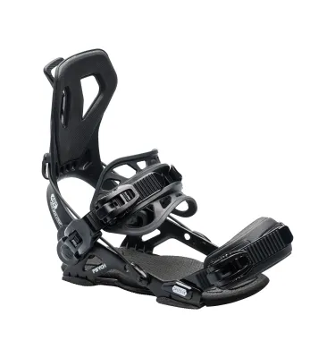 Gnu snowboardové vázání Psych Black | Černá | Velikost snb L