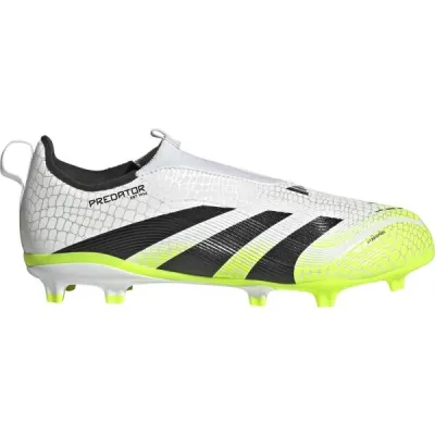 adidas PREDATOR LEAGUE LL FG/MG J Dětské kopačky, bílá, velikost 36 2/3