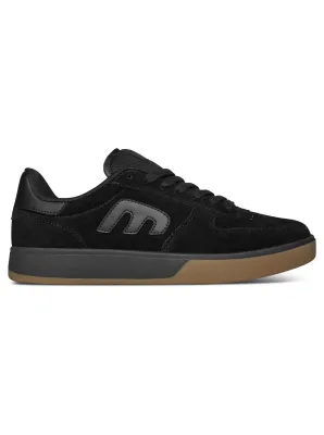 Etnies pánské boty Emerson Black / Black / Gum | Černá | Velikost 9 US