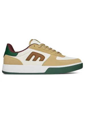 Etnies pánské boty Emerson X Skate Wild Tan / Green | Bílá | Velikost 8 US