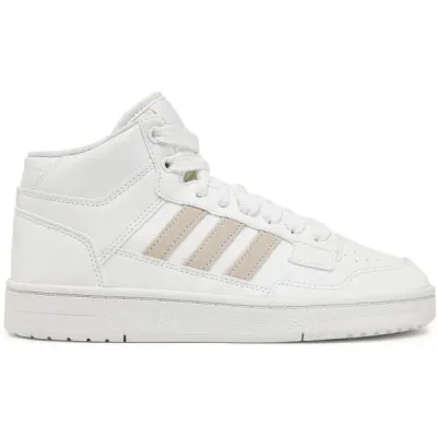 adidas RAPID COURT MID J Dětské kotníkové tenisky, bílá, velikost 37 1/3