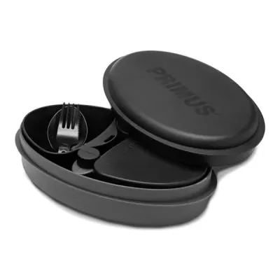 PRIMUS MEAL SET Sada nádobí, černá, velikost UNI