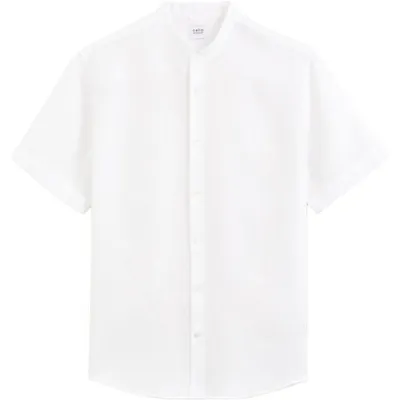CELIO DAMAOPOC Pánská letní košile, bílá, velikost XXL
