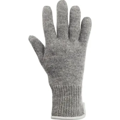Devold WOOL GLOVE Vlněné rukavice, šedá, velikost XL