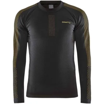 Craft ADV WARM INTENSITY Pánské funkční triko, černá, velikost S