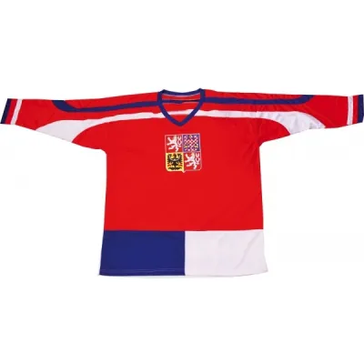 SPORT TEAM HOKEJOVÝ DRES ČR Hokejový dres, červená, velikost XL