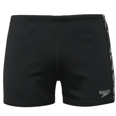 Speedo HYPER BOOM PANEL AQUASHORT Pánské plavky, černá, velikost 36