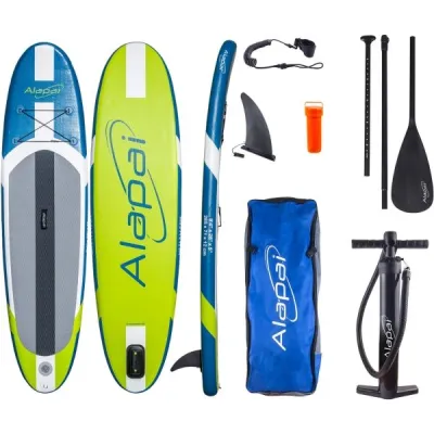 Alapai SAILOR 285 Nafukovací jednovrstvý paddleboard, světle zelená, velikost UNI