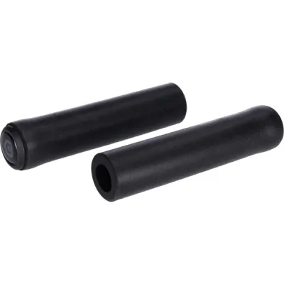 Arcore AGP SILICONE Silikonové gripy na kolo, černá, velikost UNI