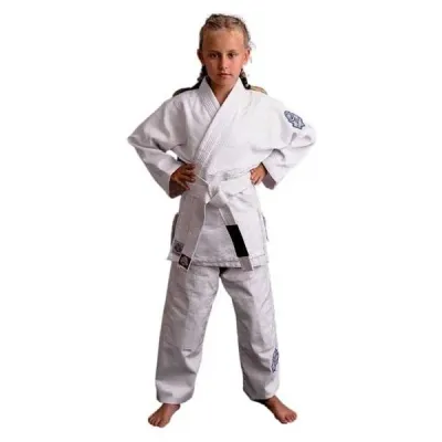 BUSHIDO DBX J-1 Dětské kimono na judo, bílá, velikost 130