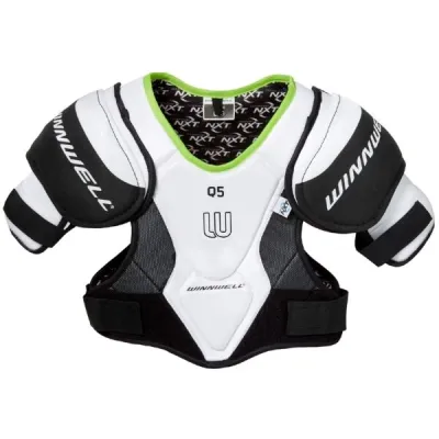 WINNWELL Q5 SR Hokejové chrániče, černá, velikost M