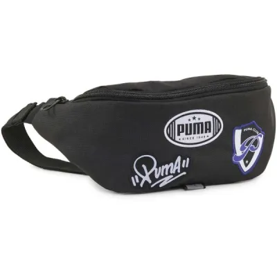 Puma PATCH WAIST BAG Ledvinka, černá, velikost UNI