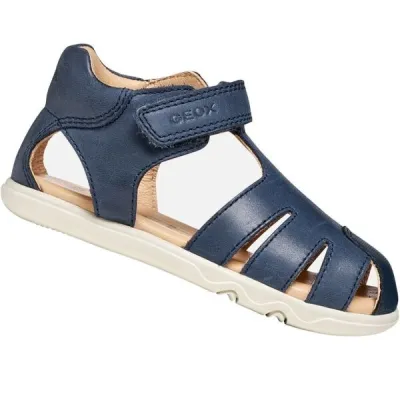 Geox B SANDAL STEPPIEUP B Dětské sandály, tmavě modrá, velikost 20