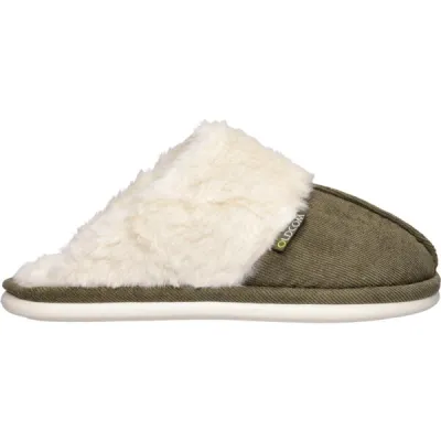 Oldcom HUGGY Unisex bačkory, khaki, velikost 36/37