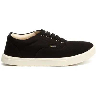 Oldcom TAYLOR Unisex bavlněné tenisky, černá, velikost 36