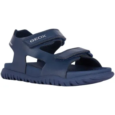 Geox J SANDAL FUSBETTO BOY Dětské sandály, tmavě modrá, velikost 24