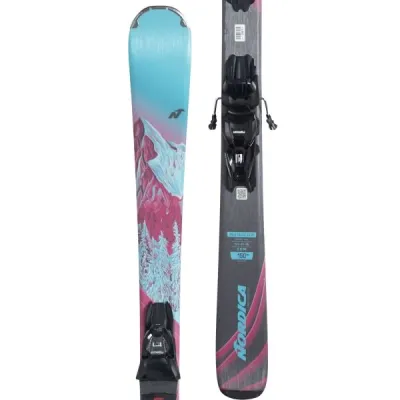 Nordica WILD BELLE 73 SP + TLT 10 COMP GW Dámské sjezdové lyže, mix, velikost 150