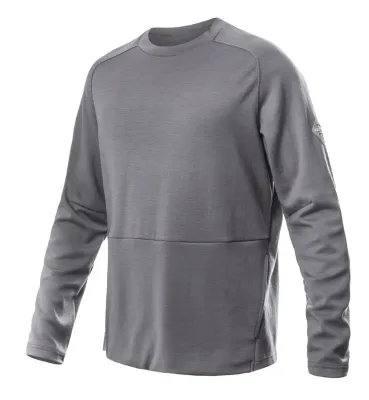 SENSOR MERINO UPPER traveller pánská mikina šedá Velikost: L