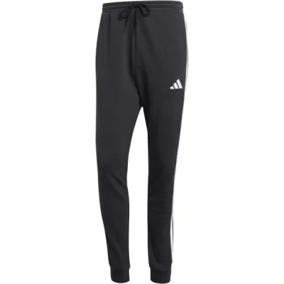 adidas ESSENTIALS 3-STRIPES FRENCH TERRY Pánské tepláky, černá, velikost S