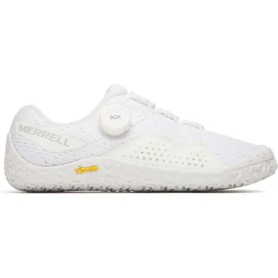 Merrell VAPOR GLOVE 6 BOA Dámské barefoot boty, bílá, velikost 38