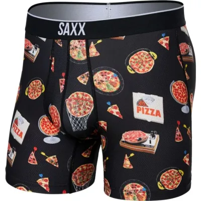 SAXX VOLT Pánské boxerky, černá, velikost S