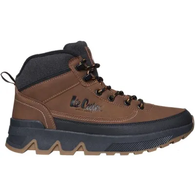 Lee Cooper WINTER Pánská zimní obuv, hnědá, velikost 43