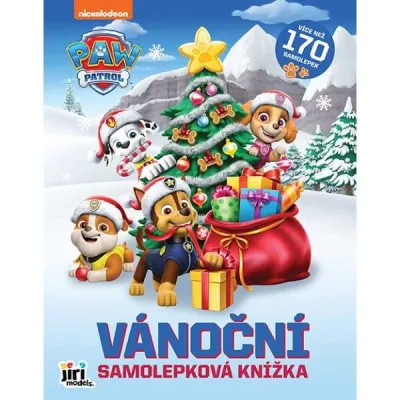 JIRI MODELS SAMOLEPKOVÁ KNÍŽKA VÁNOČNÍ TLAPKOVÁ PATROLA Samolepková knížka, mix, velikost UNI