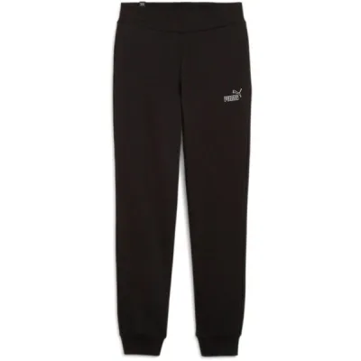Puma ESSENTIALS PANT Dívčí tepláky, černá, velikost 140
