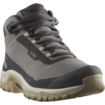 Salomon Shelter WP EU 40, Plum Kitten/Phantom/Desert Tan Dámské turistické boty